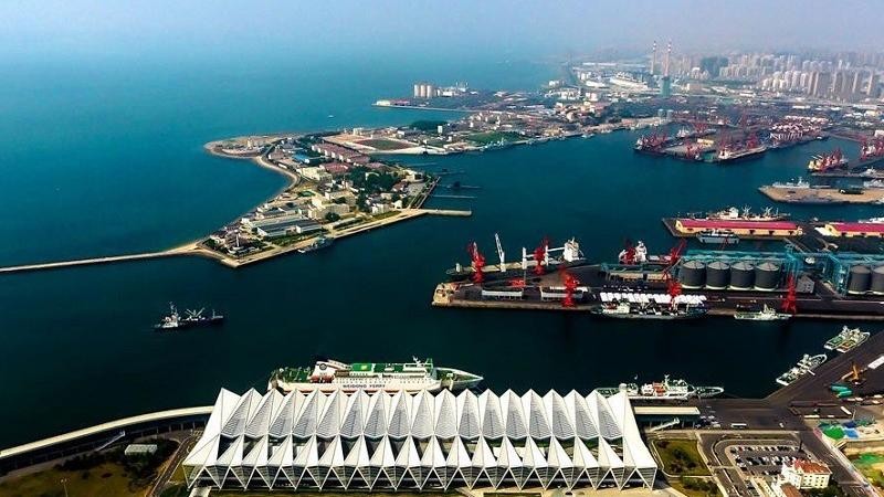 Port of Qingdao, China